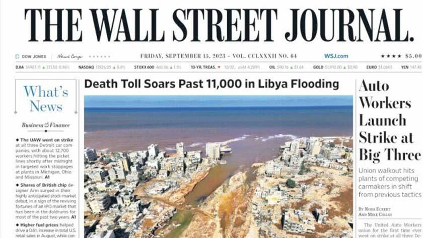 Iranpress: World Newspapers: Death toll soars past 11000 in Libya flooding 