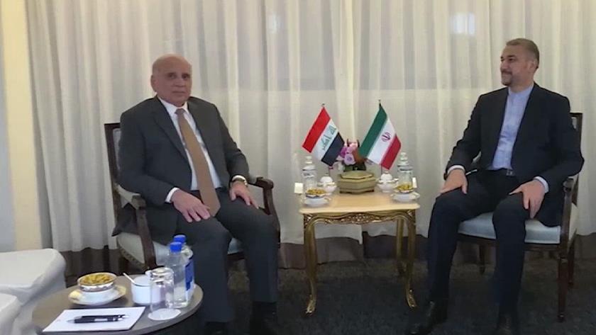 Iranpress: Iran, Iraq foreign ministers discuss ties in New York