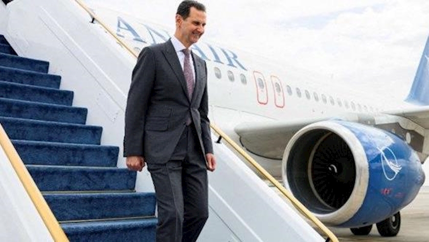 Iranpress: Bashhar Assad arrives in China