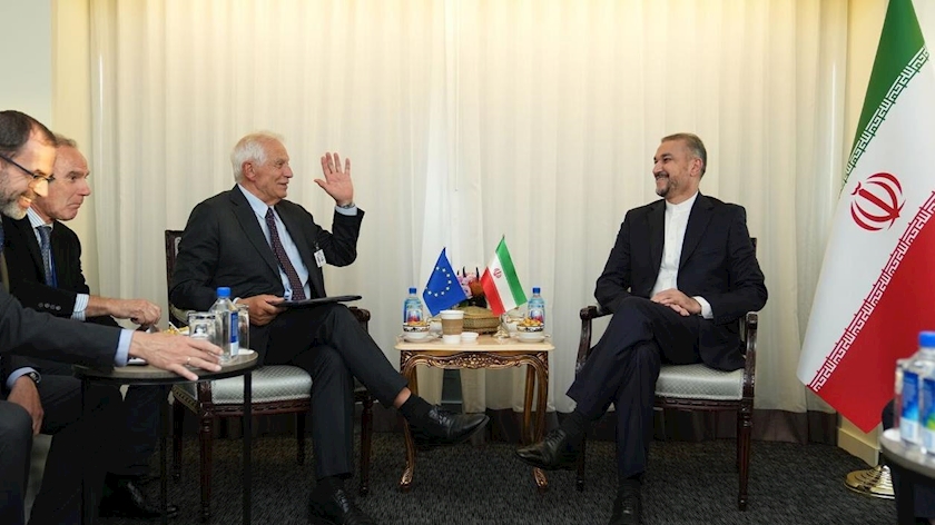 Iranpress: Borrell, Amir-Abdollahian consultations, important: EU spokesperson