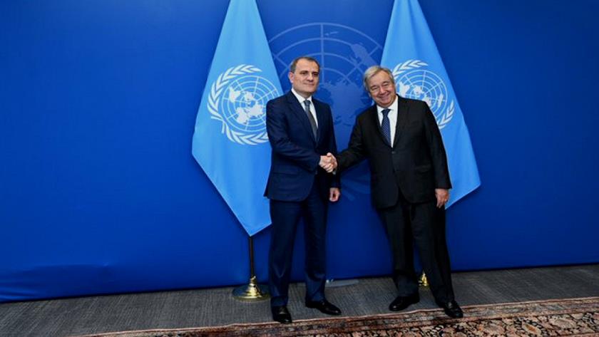 Iranpress: Guterres meets Azeri FM
