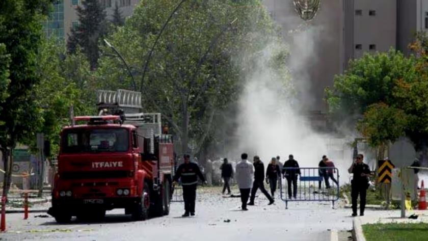 Iranpress: Türkiye says terrorists set off bomb at Ankara government building