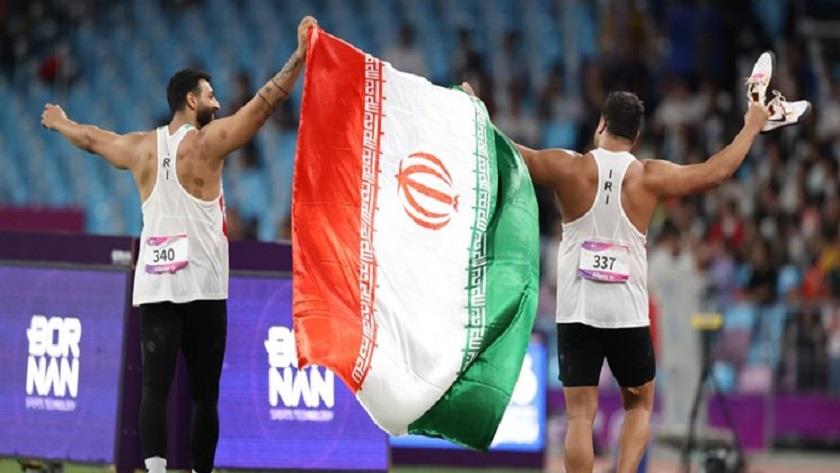 Iranpress: 2022 Asian Games; Iranian athlete wins gold in discus throw