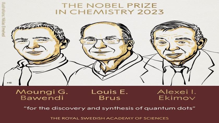 Iranpress: Trio wins Nobel Prize in chemistry for work on quantum dots