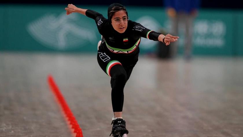 Iranpress: Iranian female athlete breaks World record at Asian Games 