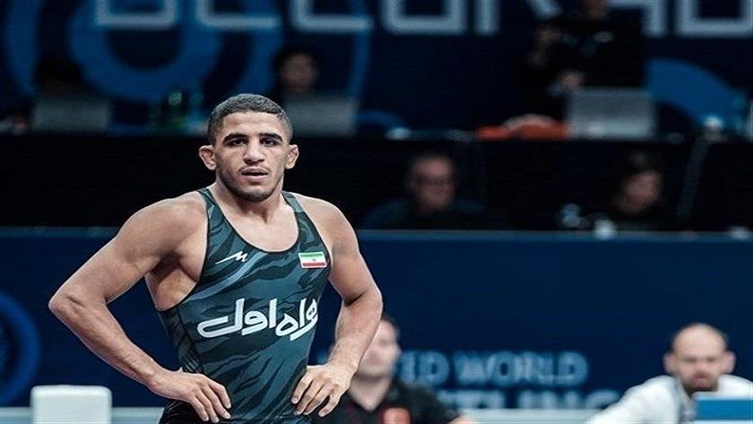 Iranpress: Iranian freestyle wrestler bags a silver medal at 2022 Asian Games