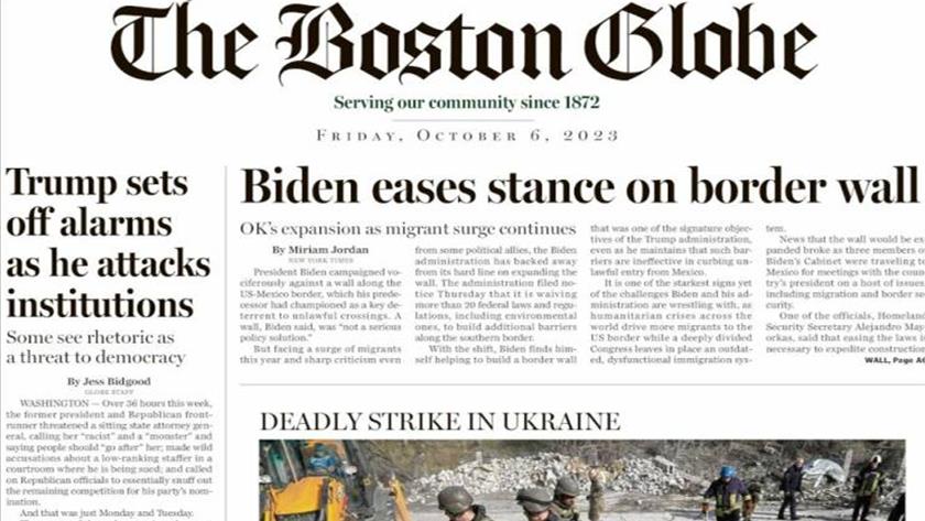 Iranpress: World News Paper: Biden eases stance on border wall