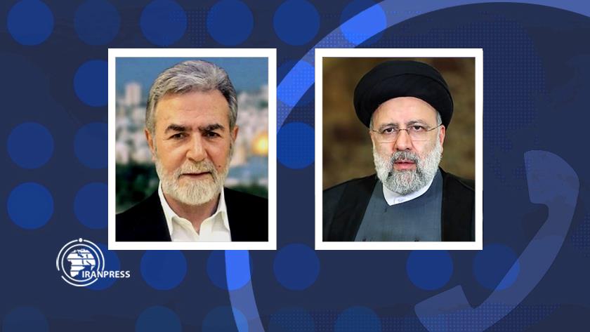 Iranpress: Pres. Raisi holds phone calls with Ziyad al-Nakhalah, Ismail Haniyeh 