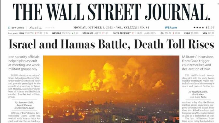 Iranpress: World newspapers: Israel and Hamas battle, death toll rises 