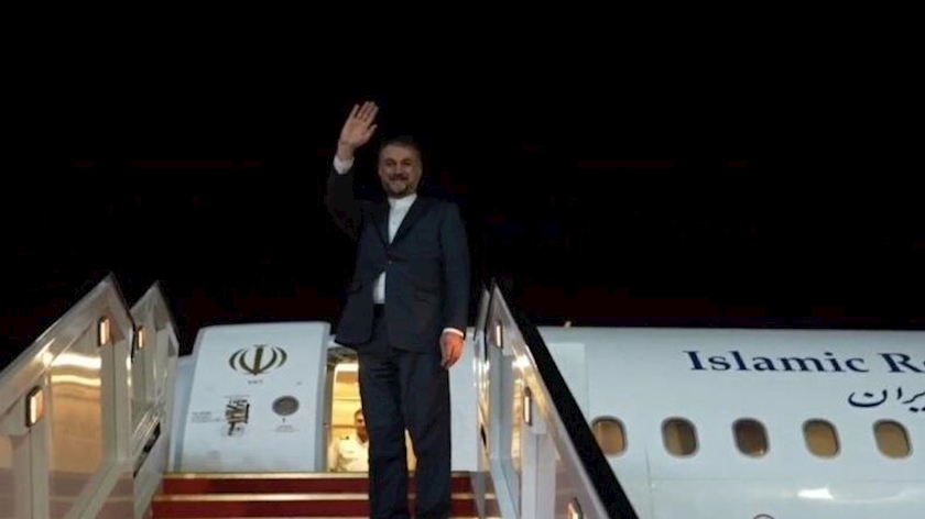 Iranpress: FM Amir-Abdollahian departs Iraq for Lebanon