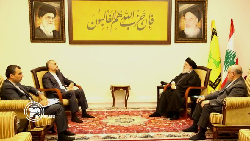 Iranpress: All scenarios fully prepared: Nasrallah to Amir-Abdollahian