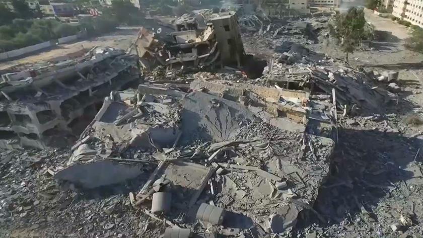 Iranpress: Gaza are under heavy bombardments on Saturday evening