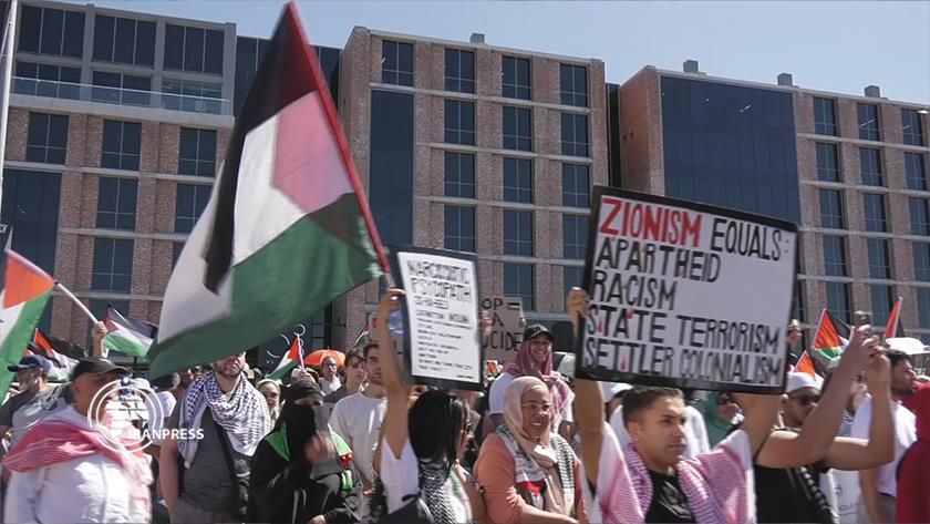 Iranpress: Protests held in South Africa against Zionist atrocities 