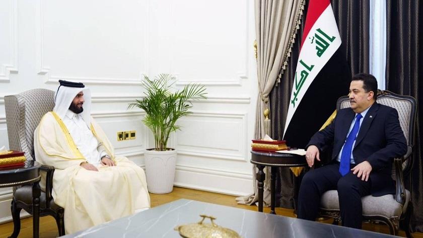Iranpress: Iraqi Prime Minister holds a meeting with Qatar
