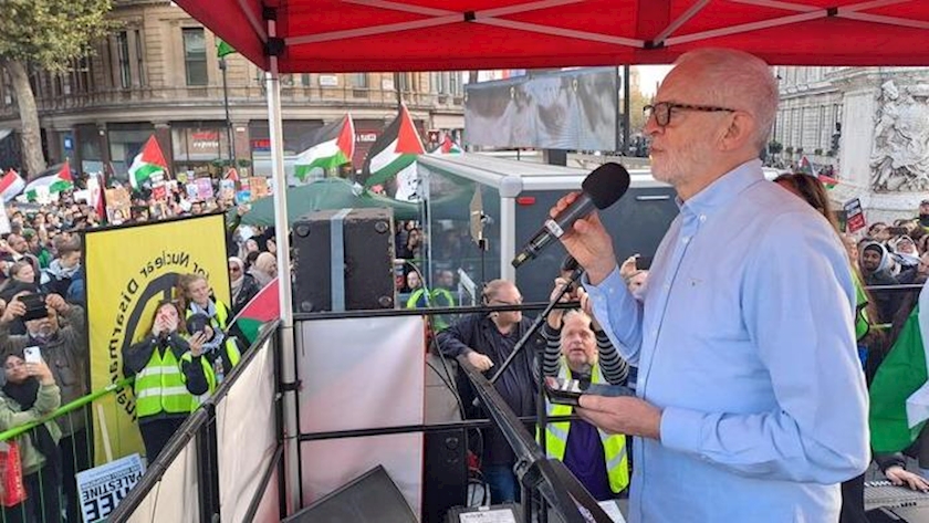 Iranpress: Jeremy Corbyn: massacre of Palestinians must end