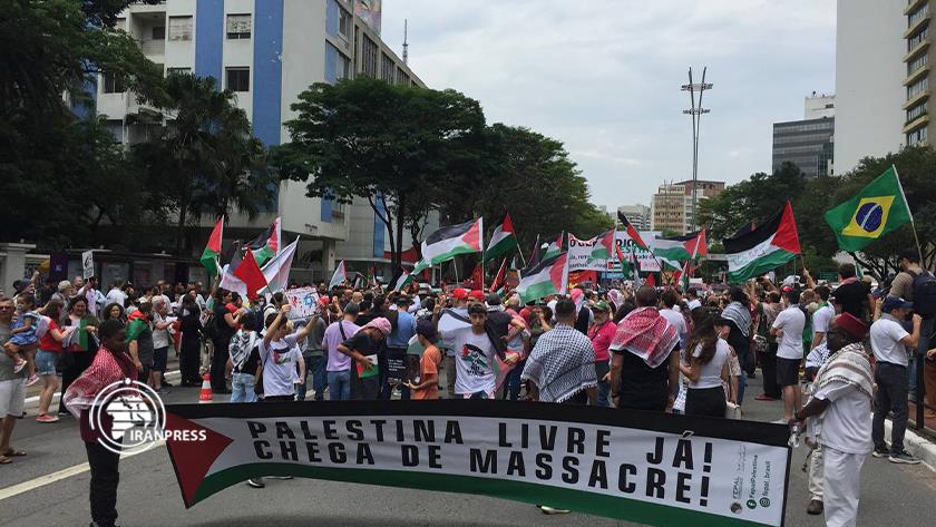 Iranpress: Massive anti-Zionist demonstrations in Brazil
