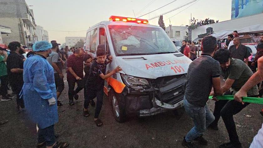 Iranpress: Israeli missiles hit al-Shifa Hospital in Gaza, killing at least 14