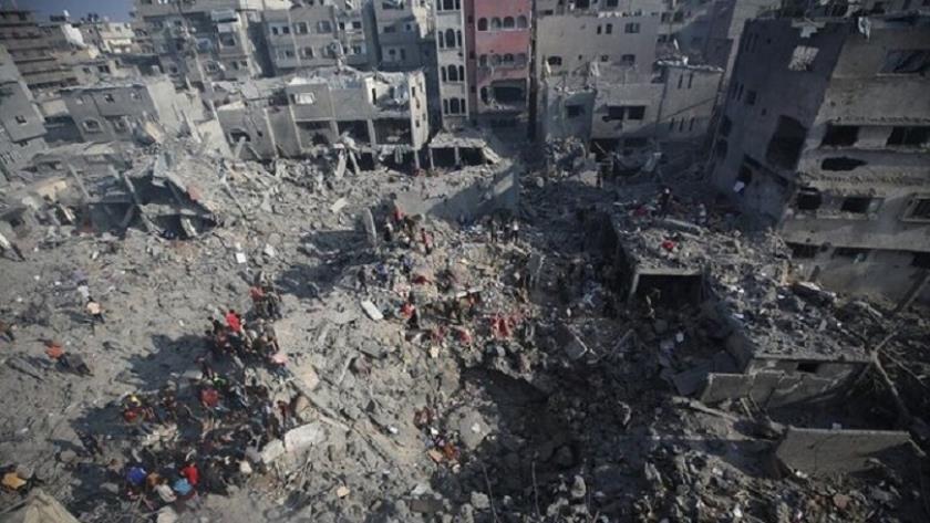 Iranpress: Israel bombardment intensifies; 9500 Palestinian killed in Gaza