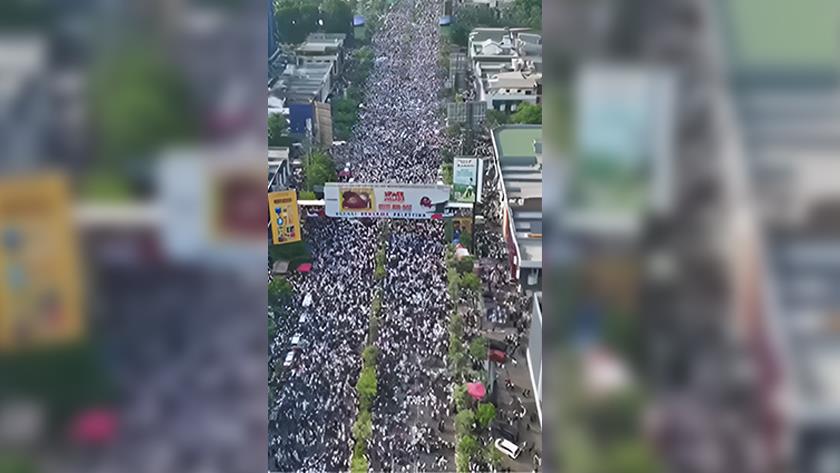 Iranpress: People of Indonesia stage a massive pro-Palestine rally in Jakarta