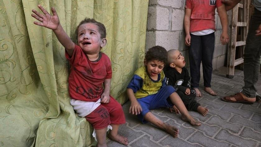 Iranpress: Gazan children; main victims of Israeli regime