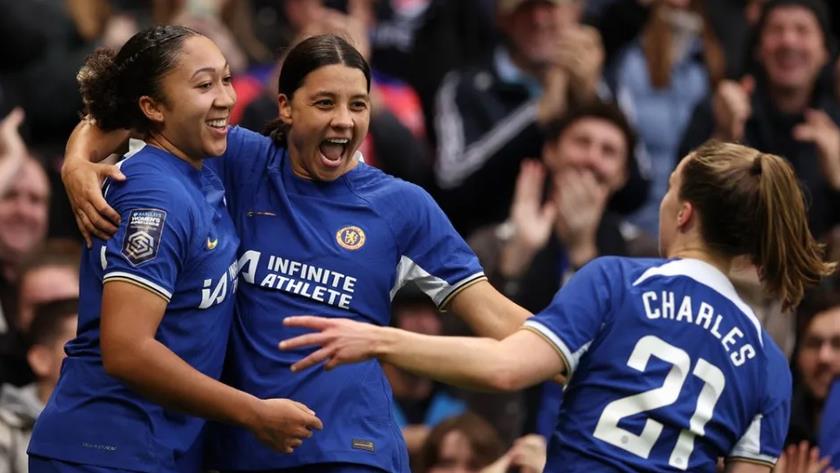 Iranpress: Chelsea women set awesome UK record in win over Liverpool