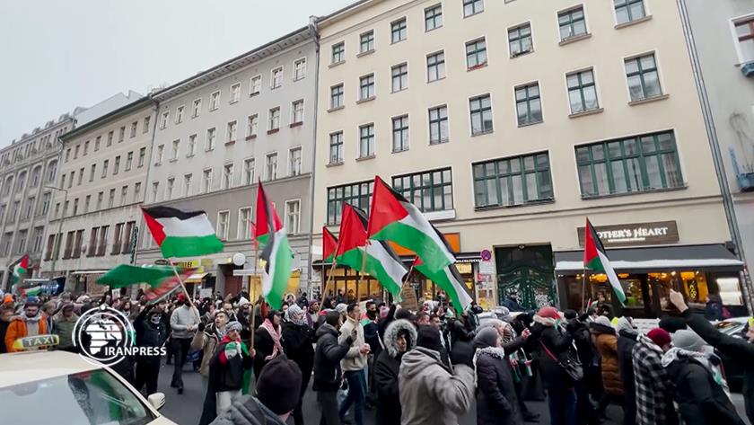 Iranpress: Pro-Palestinian demonstration in Berlin
