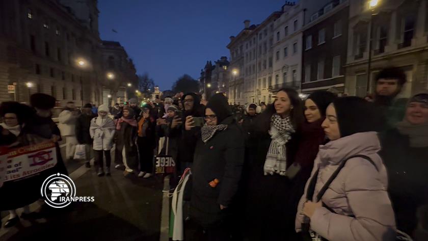 Iranpress: Anti-Israel demonstration in London 