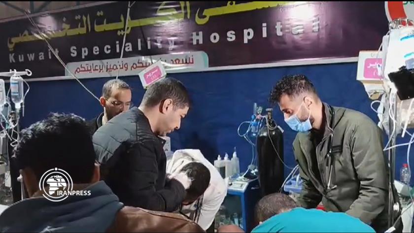 Iranpress: Al-Kuwait hospital servicing war-hit people in Gaza