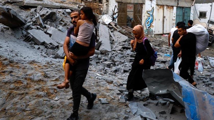 Iranpress: Israeli forces bombard disabled camp in Gaza