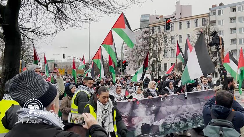 Iranpress: Pro-Palestinian demonstrations held in Germany for 11th consecutive week