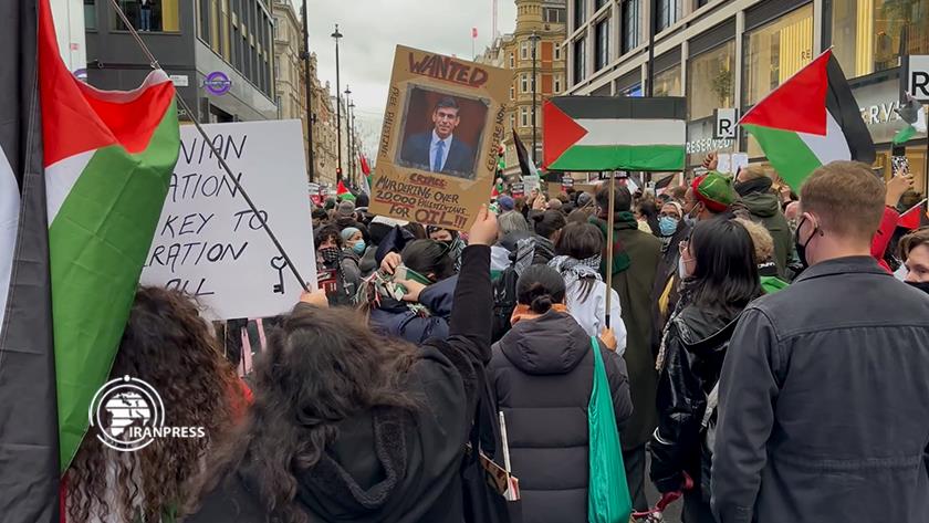 Iranpress: Londoners support Gaza