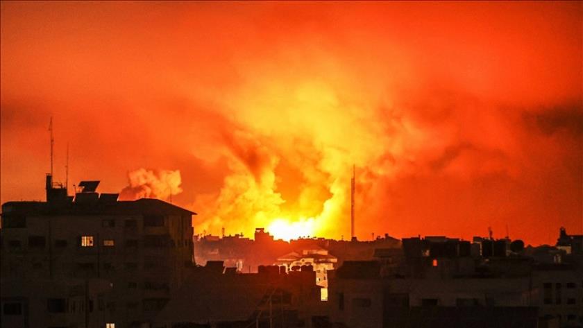 Iranpress: Central Gaza comes under heavy Israeli bombardment