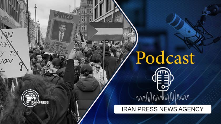 Iranpress: Podcast: London protest calls for Gaza ceasefire and boycott of Israeli brands