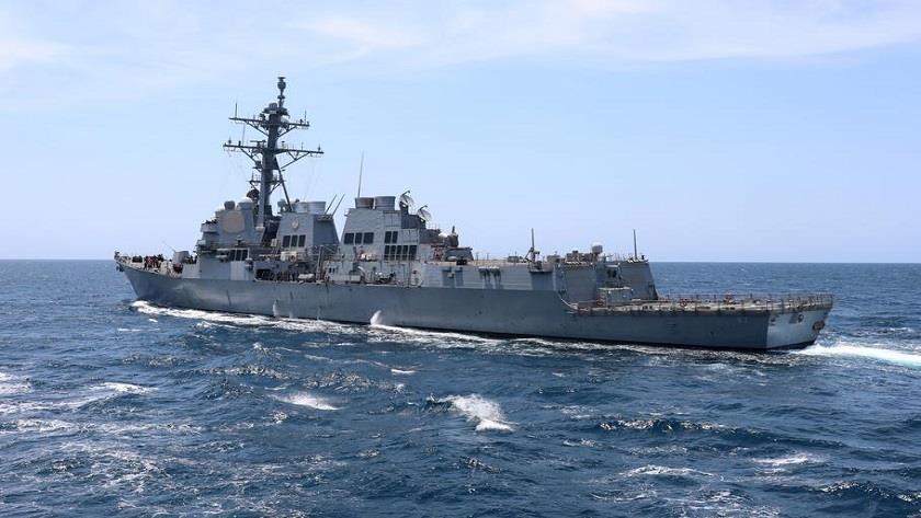 Iranpress: US destroyer shoots downs drone, missile in Red Sea