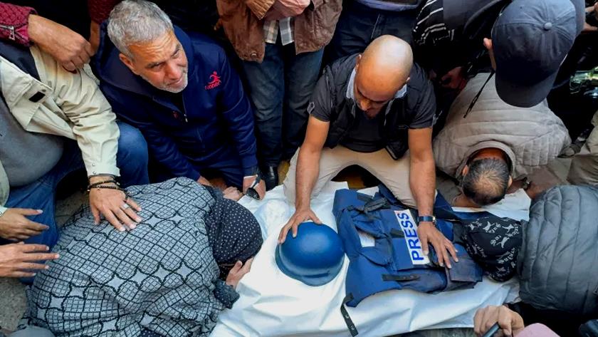 Iranpress: Journalists martyred in Gaza reach 106