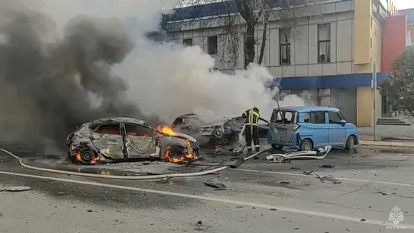 Iranpress: Kyiv suspected shelling kills 10 people in Russian border city 