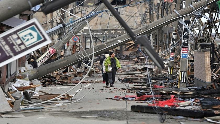 Iranpress: Japan Earthquake: Death toll rises to 92, missing 242 