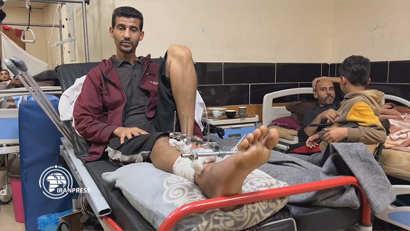 Iranpress: Gaza war; Lack of equipment in Nasser hospital in Khan Younis 