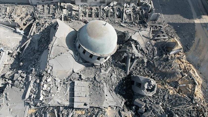 Iranpress: Gaza war leaves 383 places of worship destroyed 