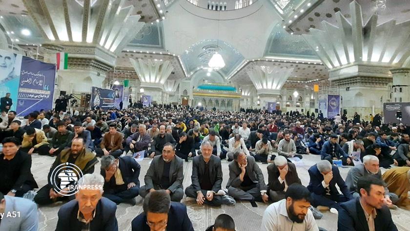 Iranpress: Tehran; Memorial ceremony for Afghans martyred in Kerman terrorist attack