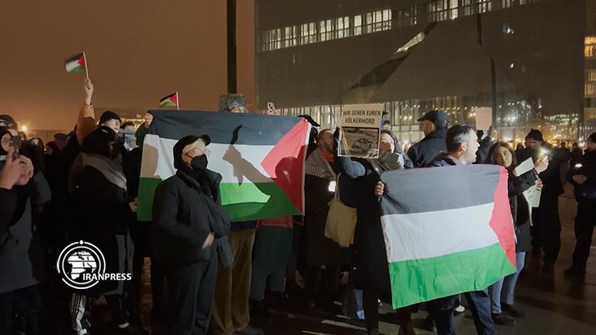 Iranpress: Pro-Palestinian protesters in Berlin call end to Gaza war