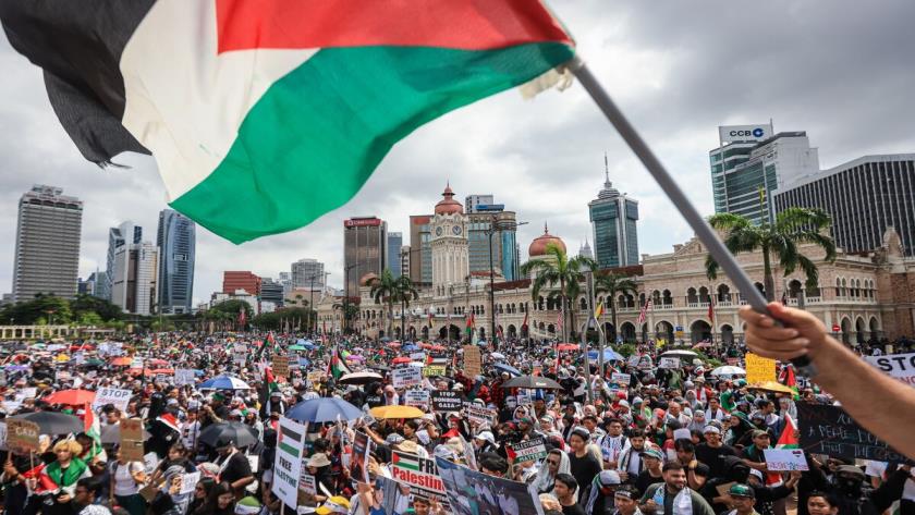 Iranpress: Pro-Palestine rally continues in Kuala Lumpur
