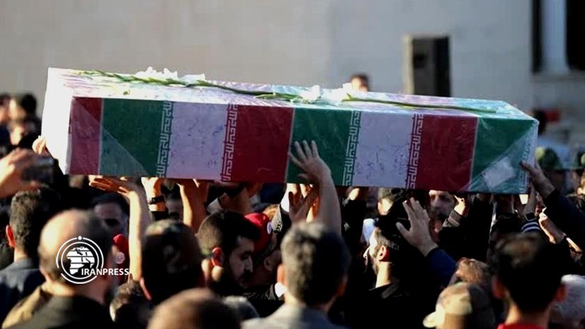 Iranpress: Iranian nation bids farewell to 5 martyrs of Israel attack on Syria