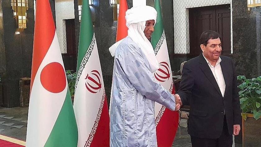 Iranpress: Iran first vice president discusses economic cooperation with Niger