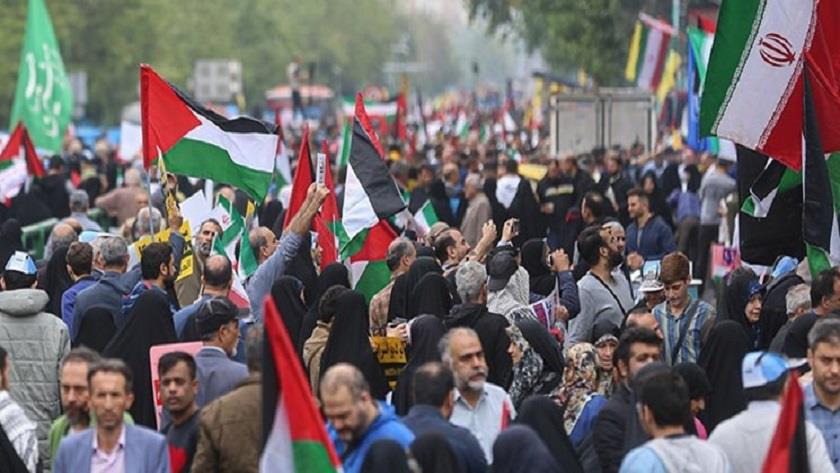 Iranpress: Iranians hold Nationwide Pro-Palestine rallies 