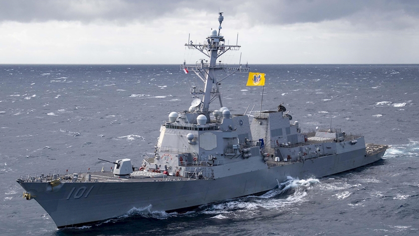 Iranpress: Yemen army targets USS Gridley Destroyer