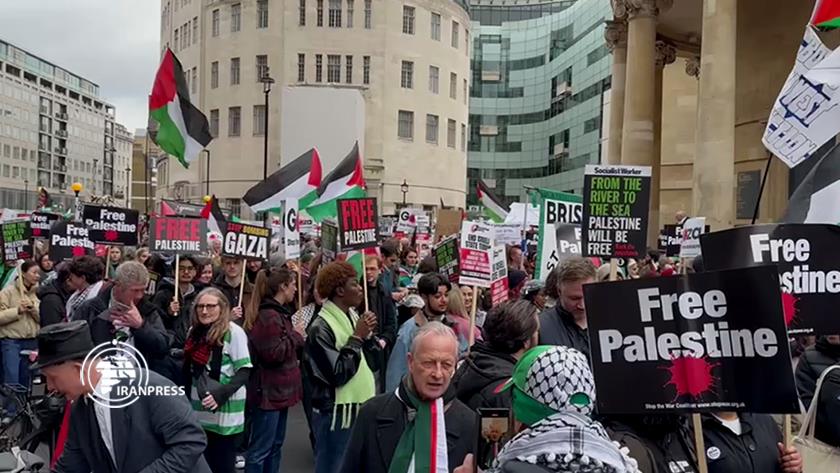 Iranpress: Pro-Palestine rally held in London