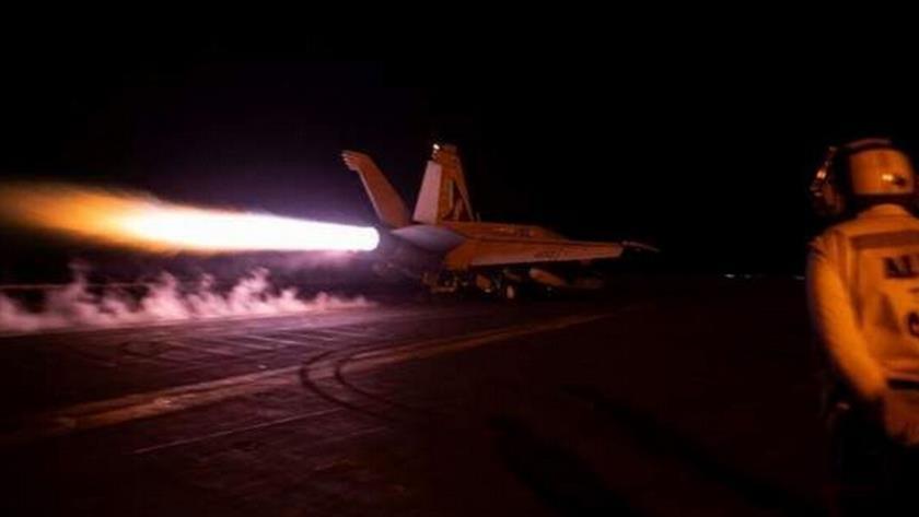 Iranpress: US-UK fighter jets continue to bombard Yemen