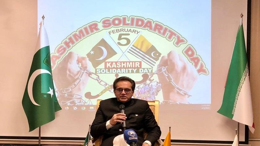 Iranpress: Pakistan Embassy observes Kashmir Solidarity Day