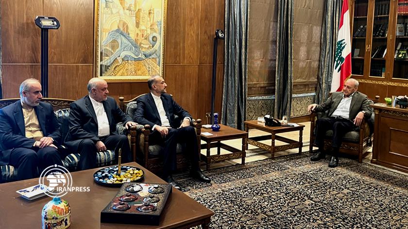 Iranpress: Iran FM meets Lebanese Parliament Speaker
